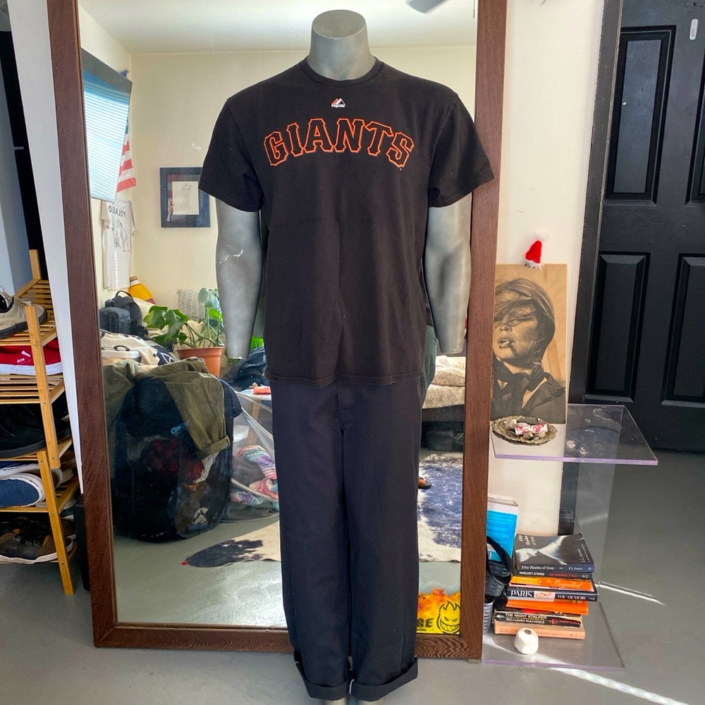 S F giants majestic jersey shirt